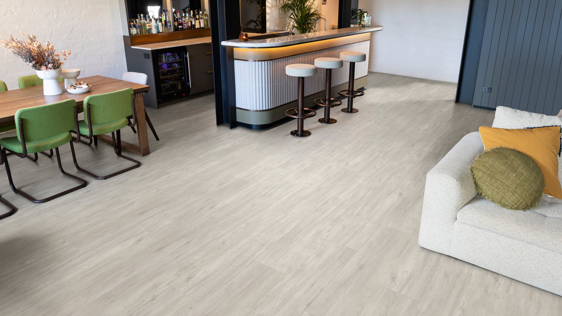 new zealand best luxury vinyl floor in a living room