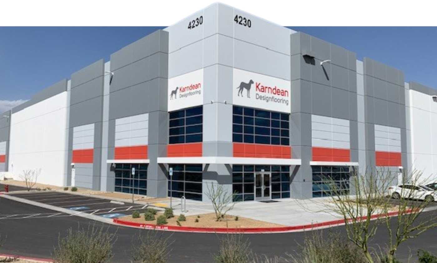 Karndean Designflooring showroom and wearhouse in Las Vegas