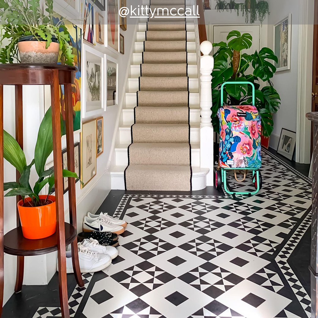 Karndean Designflooring Clifton heritage flooring in a hallway